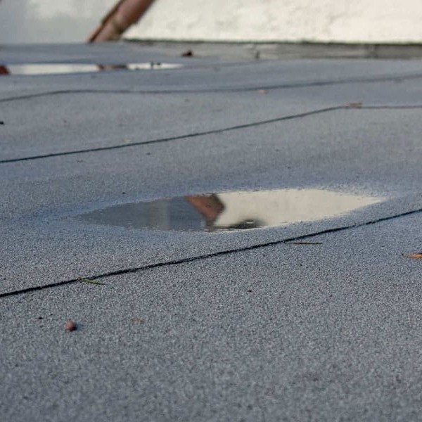 Is Ponding Normal on a Flat Roof?