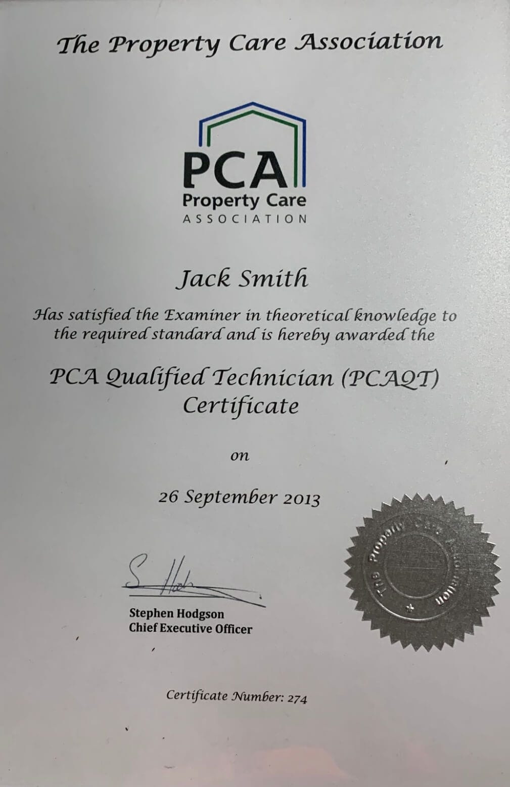 PCA Qualified Contractors in Barnsley